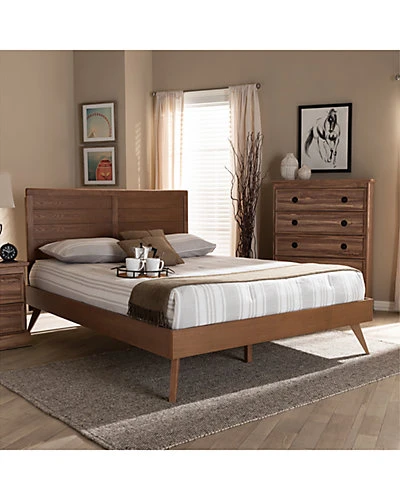 Baxton Studio Artemis King Size Platform Bed Home 3 Baxton Studio Artemis King Size Platform Bed Home - Image 3