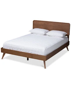 Baxton Studio Demeter King Size Platform Bed Home