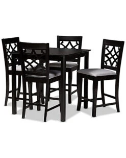 Baxton Studio Nisa 5pc Pub Set Home