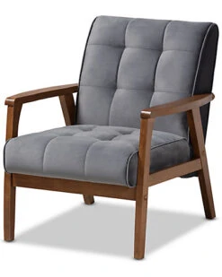 Baxton Studio Asta Armchair Home