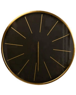 Black & Gold Clock