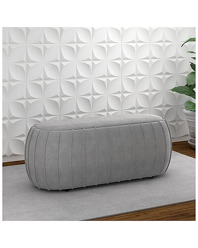 Modern Velvet Ottoman 2 Modern Velvet Ottoman - Image 2