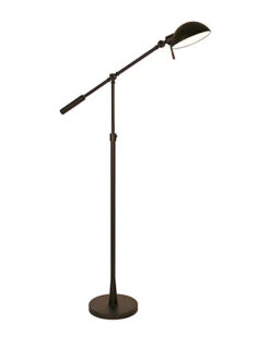 Dexter Tilting Brushed Bronze Floor Lamp Home