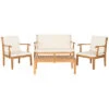 Safavieh Bradbury 4Pc Outdoor Living Set Home