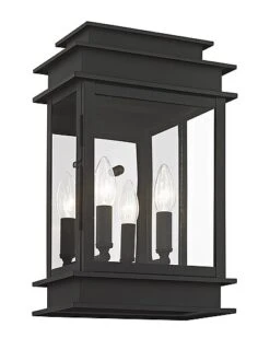 Livex Lighting 2-Light Black Outdoor Wall Lantern Home 7 Livex Lighting 2-Light Black Outdoor Wall Lantern Home -Home Furnishing Store 3050459703 RLLD 4