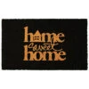 Black Home Sweet Home Doormat
