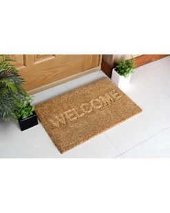 Embossed WELCOME Coir Doormat Home 5 Embossed WELCOME Coir Doormat Home -Home Furnishing Store 3050462863 RLLD 3