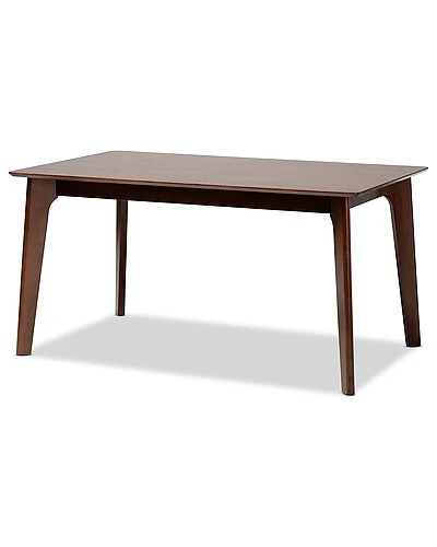 Baxton Studio Amara Mid-Century Modern 7Pc Dining Set Home 5 Baxton Studio Amara Mid-Century Modern 7Pc Dining Set Home - Image 5