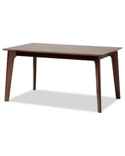 Baxton Studio Althea Mid-Century Modern Transitional 7Pc Dining Set Home -Home Furnishing Store 3050471124 RLLD 5