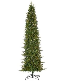 9ft Natural Cut Narrow Saginaw Pine With 650 Ul Clear Lights Home
