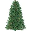 7ft Pre-Lit Montana Pine With 500 Multi-Colored Lights Home