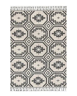 NuLOOM Genesis Carved Tribal Tiles Rug Home
