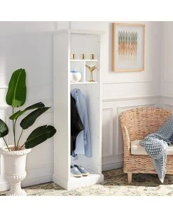 Safavieh Layli 4-Shelf 2-Hook Hall Tree Home