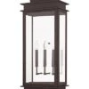 Livex Lighting 3-Light Bronze Outdoor Wall Lantern Home