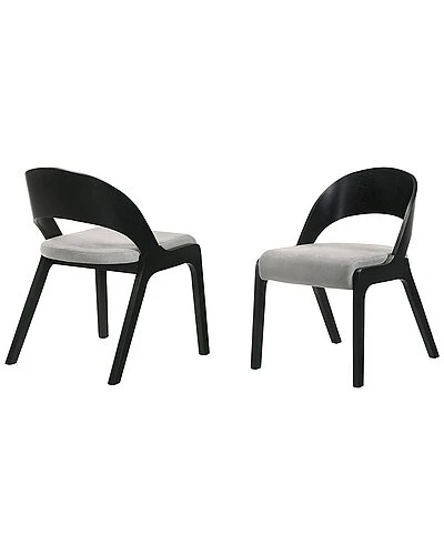 Polly Mid-Centuryupholstered Dining Chairs, Set Of 2 Home 1 Polly Mid-Centuryupholstered Dining Chairs, Set Of 2 Home