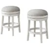 Alaterre Clara Set Of 2 Swivel Counter Height Stools Home