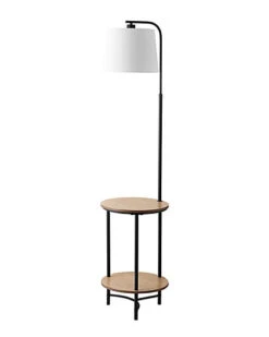 Safavieh Henley Floor Lamp Side Table Home