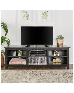 70in Rustic TV Stand Home