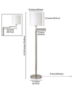 Moby Swing Arm Floor Lamp Home 7 Moby Swing Arm Floor Lamp Home -Home Furnishing Store 3050530088 RLLD 4