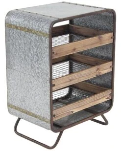 Industrial Metal Chest Home