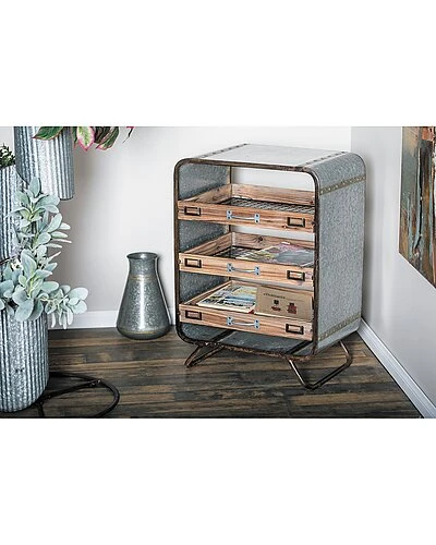 Industrial Metal Chest Home 2 Industrial Metal Chest Home - Image 2