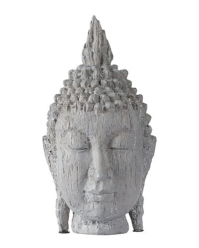 Meditating Buddha Head Sculpture 1 Meditating Buddha Head Sculpture