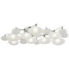 Blanc Petite Oeuf Flush Lamp Home