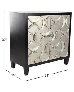 Crescent Moon 2-Door Cabinet Home -Home Furnishing Store 3050580359 RLLD 3