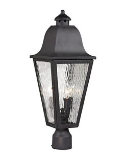 Forged Brookridge 3-Light Outdoor Post Lamp
