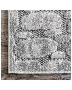NuLOOM Jaycee Raised Stoneway Indoor/Outdoor Rug Home -Home Furnishing Store 3050638400 RLLD 4
