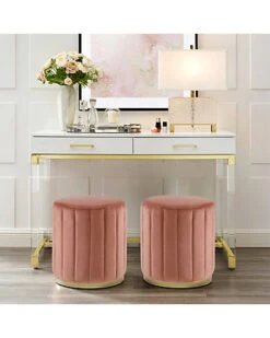 Anakin Velvet Ottoman Home 5 Anakin Velvet Ottoman Home -Home Furnishing Store 3050665416 RLLD 3