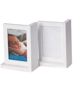 Kennedy Solid Wood White Picture Frame Book Ends Home -Home Furnishing Store 3050684509 RLLD 3