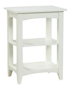 Alaterre Shaker Cottage 2 Shelf End Table Home