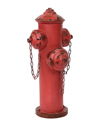 Metal Fire Hydrant Outdoor Statue Home 2 Metal Fire Hydrant Outdoor Statue Home - Image 2