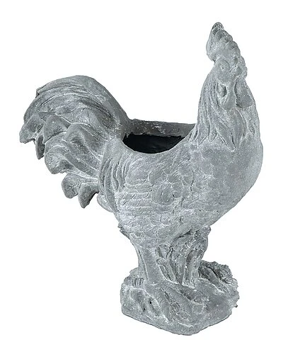 Rooster Magnesium Planter 1 Rooster Magnesium Planter