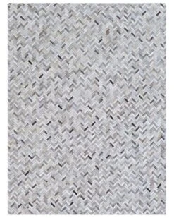 Mosaic Leather Cowhide Rug Home
