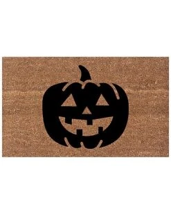 Jack O Lantern Coir Doormat Home