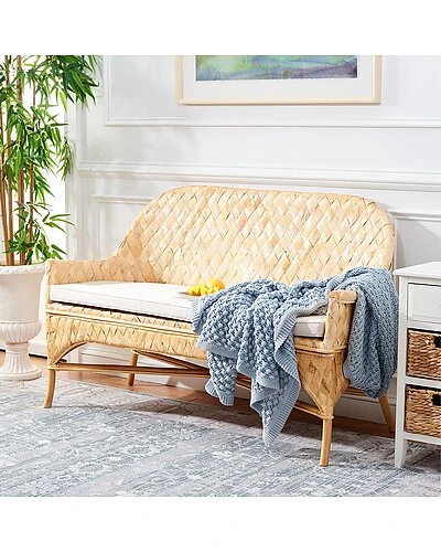 Safavieh Chorus Woven Sofa Bench Home 2 Safavieh Chorus Woven Sofa Bench Home - Image 2