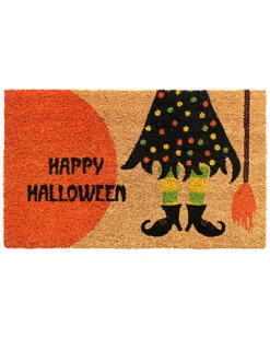 Happy Halloween Witches Doormat Home
