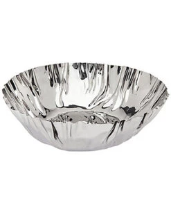 Crumpled Edge Small Round Bowl Home