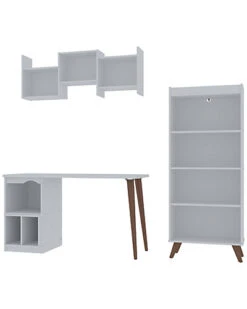 Hampton 3pc Extra Storage Home Furniture Office Set
