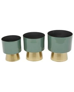 Set Of 3 Modern Planters Home
