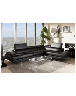Lma Leather Sectional Sofa Home