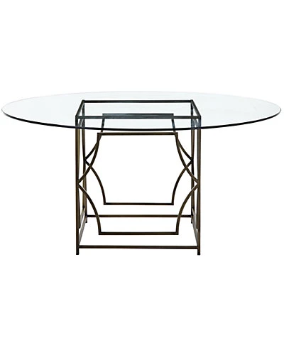 Edward Brass Dining Table Home 2 Edward Brass Dining Table Home - Image 2