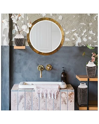 Camou Round Mirror Home 2 Camou Round Mirror Home - Image 2