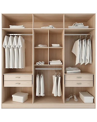 Eldridge 4- Drawer He/She Freestanding Armoire Home 2 Eldridge 4- Drawer He/She Freestanding Armoire Home - Image 2