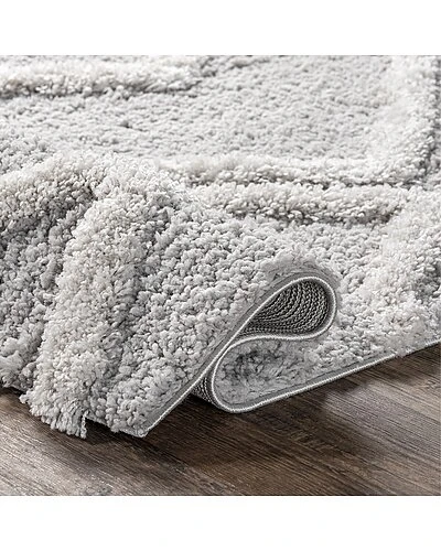 NuLOOM Vivianne High Low Moroccan Diamond Soft Shaggy Area Rug Rug Home 3 NuLOOM Vivianne High Low Moroccan Diamond Soft Shaggy Area Rug Rug Home - Image 3
