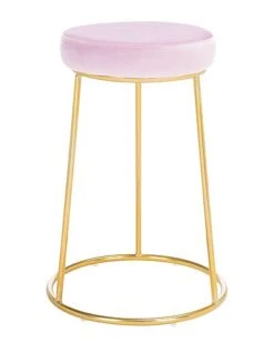 Safavieh Kellie Lilac Round Counter Stool Home