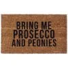 Prosecco & Peonies Doormat Home