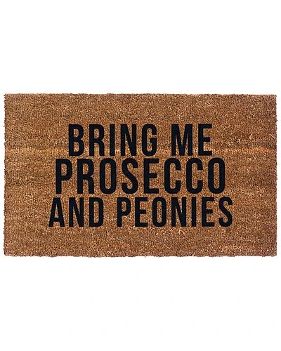 Prosecco & Peonies Doormat Home 1 Prosecco & Peonies Doormat Home